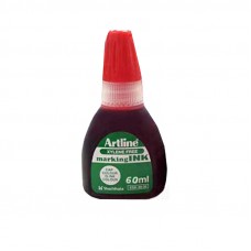 Artline ESK20 Permanent Marker Refill Ink 60ML - Red